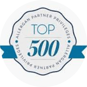 Top 500 Allergen Partner Privileges award