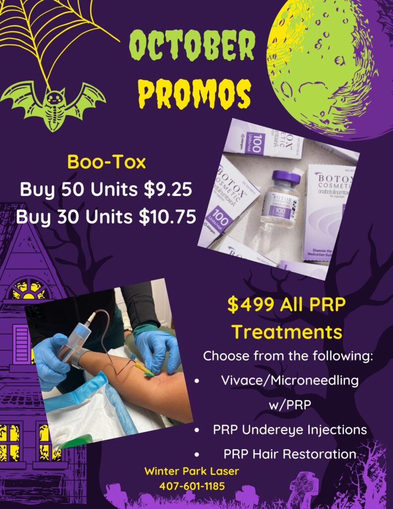 Winter Park Laser October Promo 2023